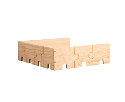 Geländer für Kinderbetten PUZZLE Montessori Holz