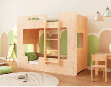 Etagenbetten aus Holz