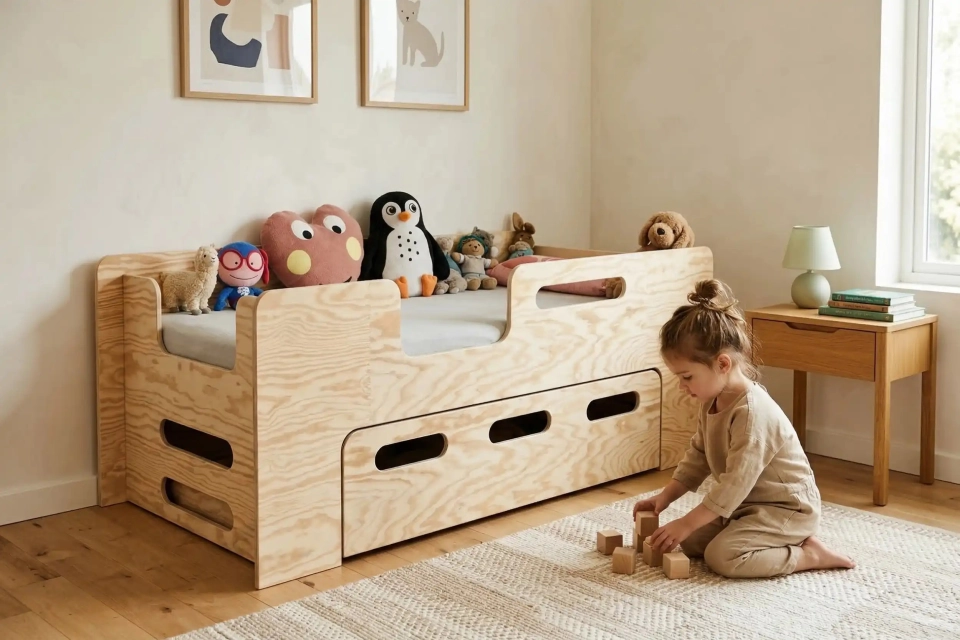 Kinderbett mit Bettkasten: Immer eine gute Idee?